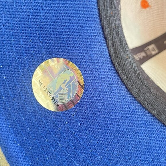 New Era Hardwood Classics NBA New York Knicks Embroidered Snapback Cap (HT1) - Picture 8 of 8